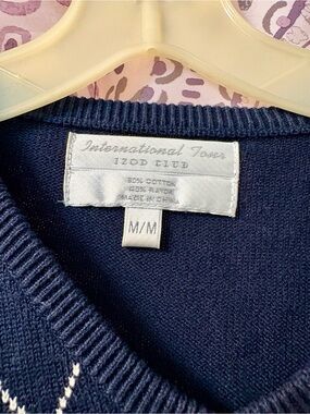 Vintage - Lacoste International Tour Izod Club Golf Sweater  M